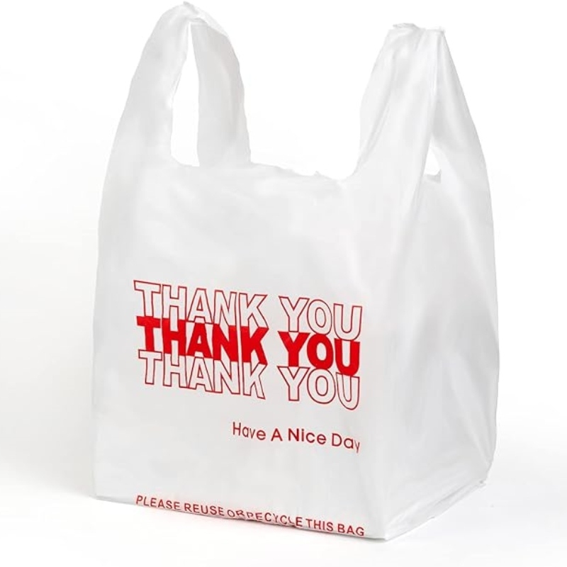 Convenient and Sturdy Plastic Bags with Convenient Handles