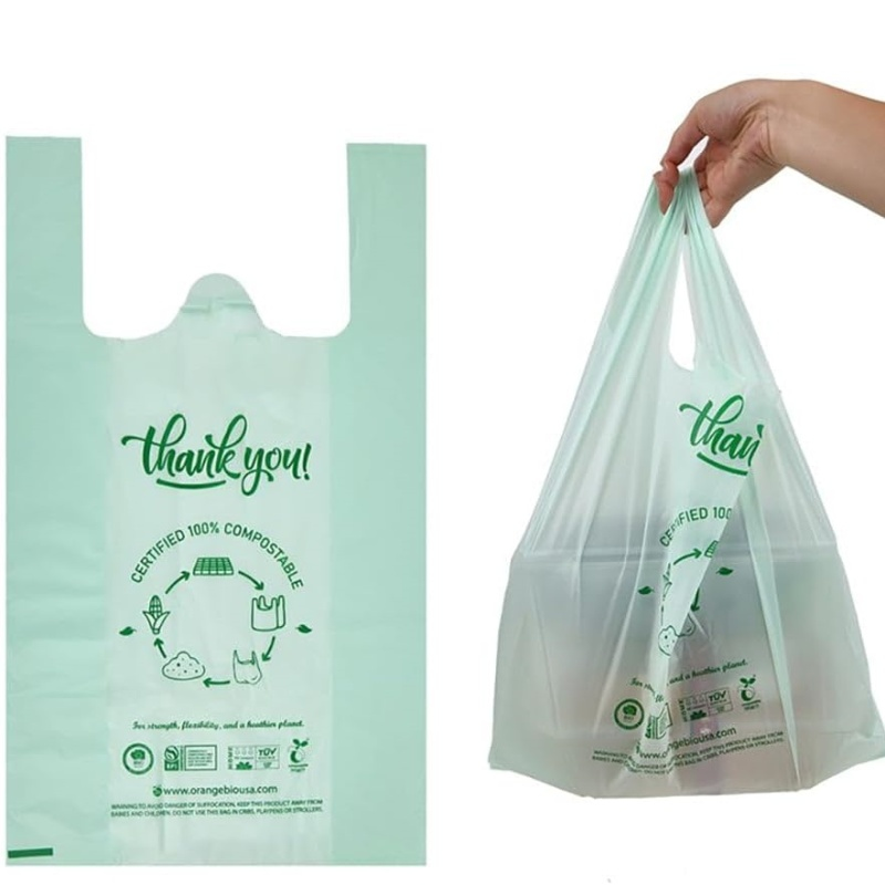 T-shirt Carrier with Thank You Logo Print