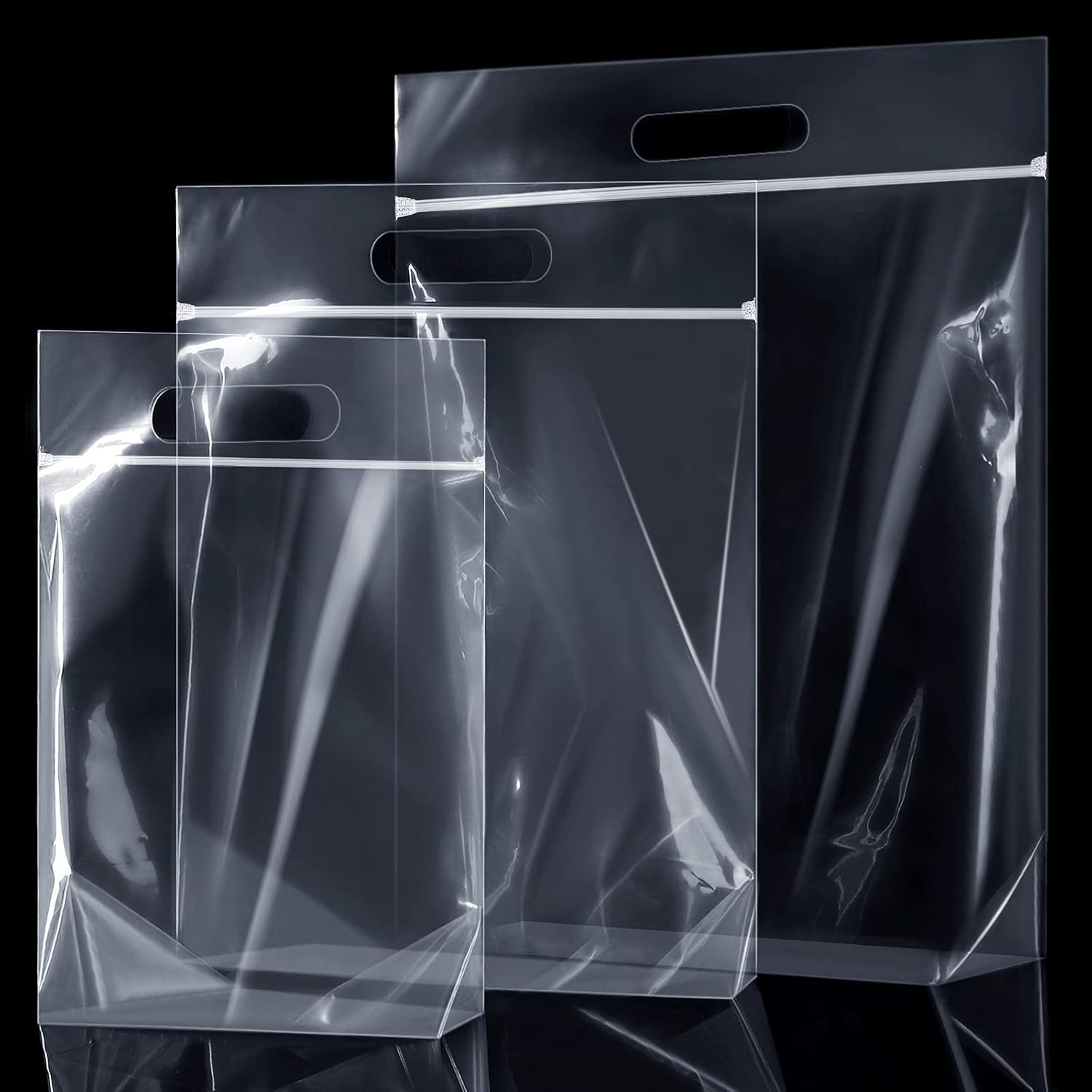 Waterproof and Dustproof Transparent Plastic Zipper Bag