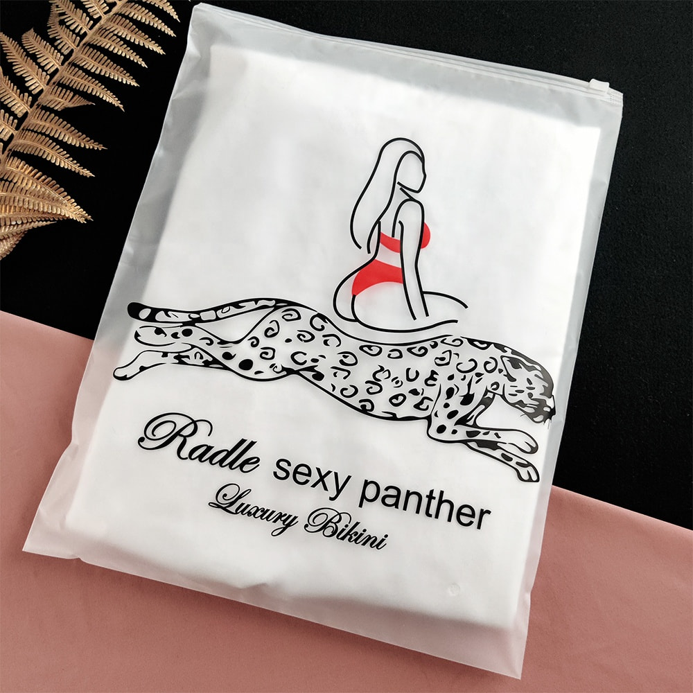 Clothes Storage Plastic Zipper Bag