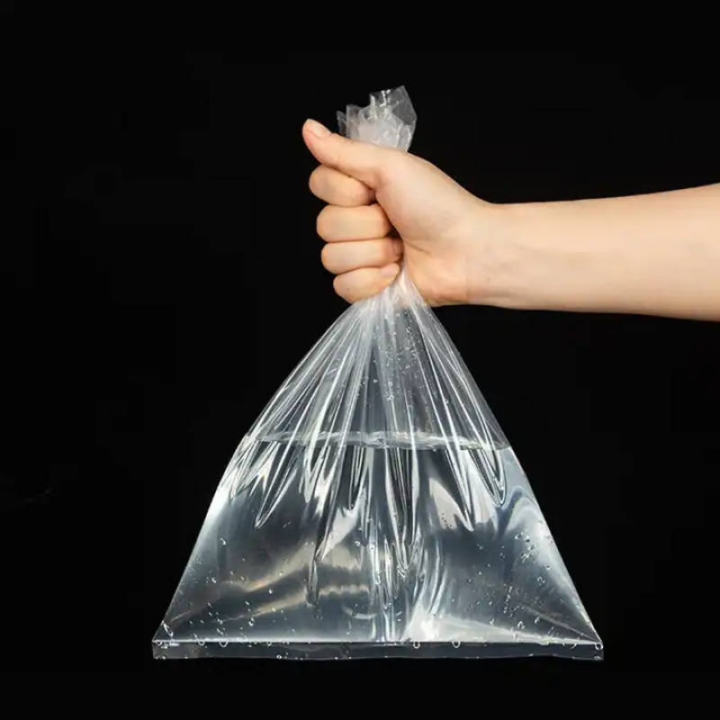 Die Cut Durable  Waterproof  Poly  Flat Plastic Bags