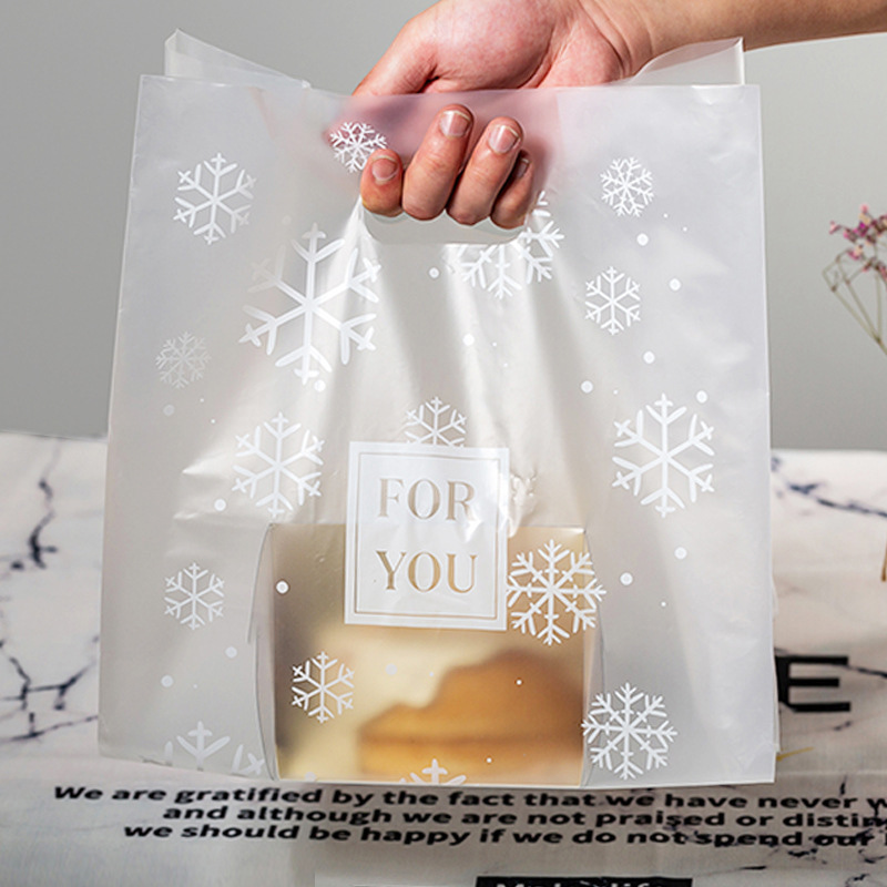 Plastic Bread Bags with Handle Holes